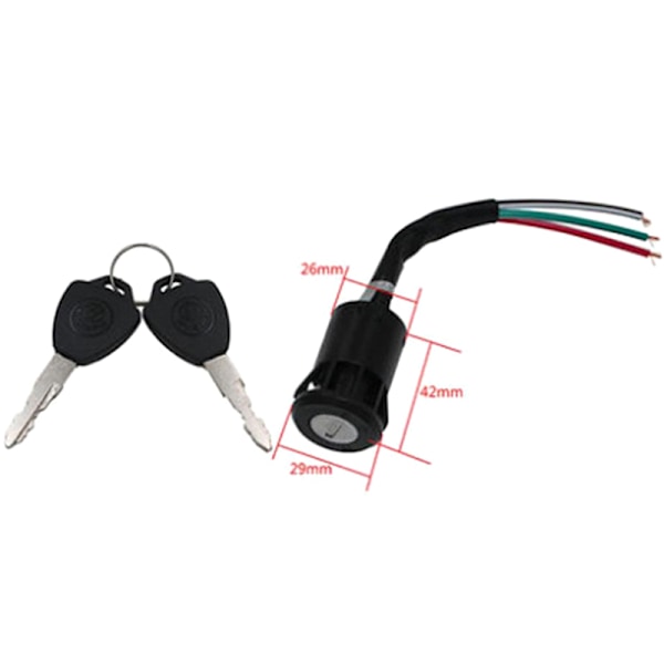 Elbil Power Lock Nyckelbrytare Universal M