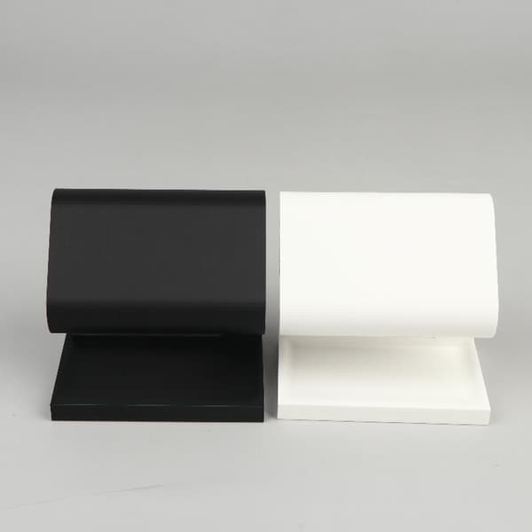 Multifunktionel Dobbeltsidet Ur Smykke Display Stand Børstet A1