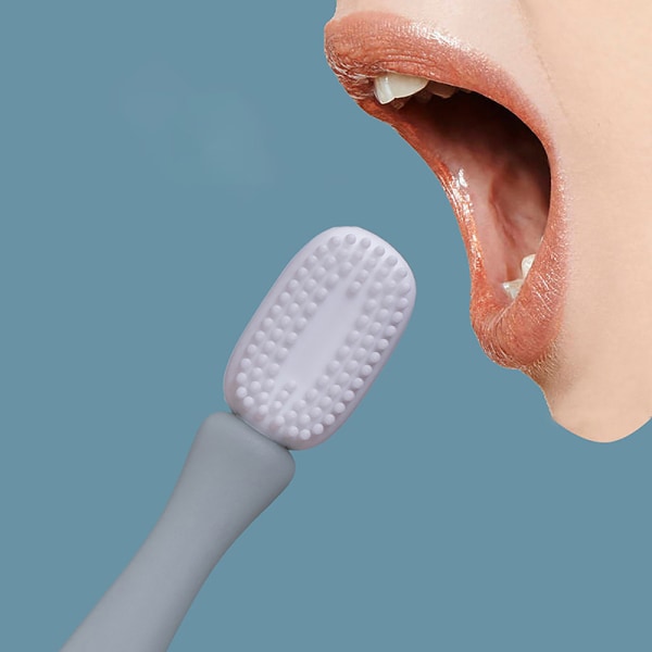 Chewing er Trainer Brush Therapy Oral Mandible Bite Trainer För Gray