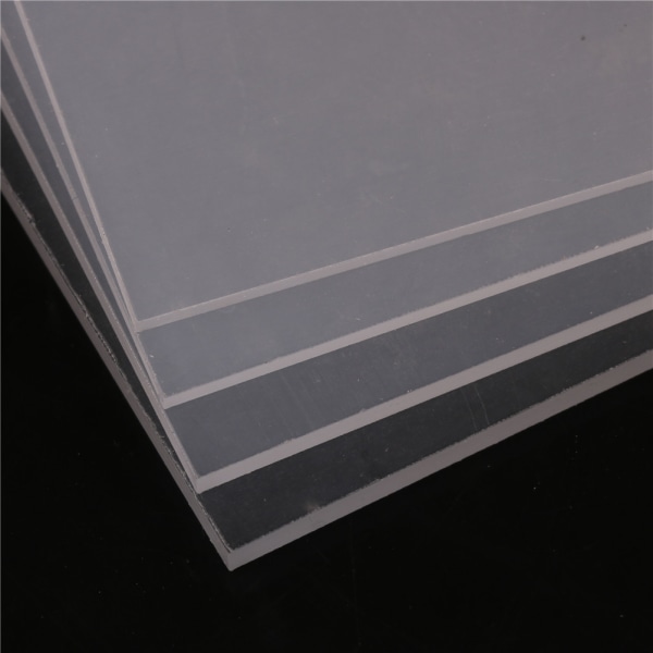 Klar akryl plexiglass-ark kuttet i størrelse plastpleksiglass 20x10cmx2mm  b17e | 20x10cmx2mm | Fyndiq