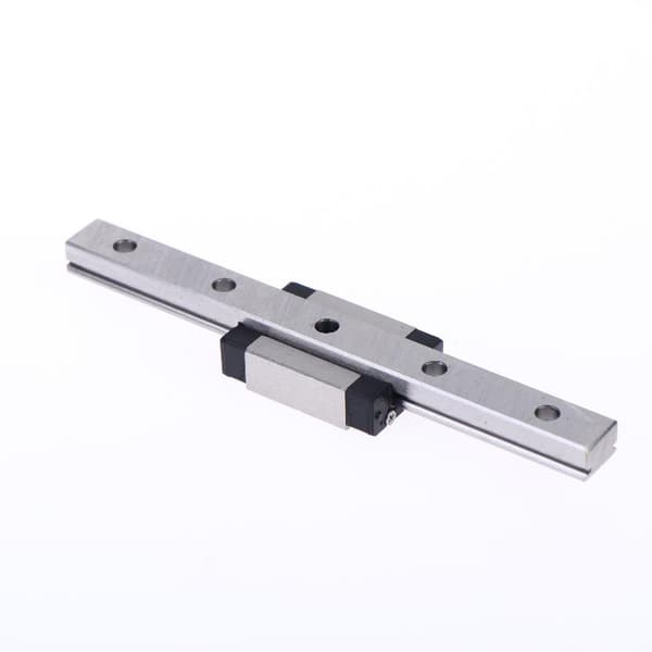 LML9C Miniatyr lineær skinne 9 mm bredde skyveblokk lineær M