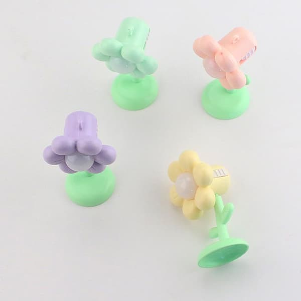 Mini Blomster LED Natlys e Blomster Bordlampe Blødt Varmt Lys