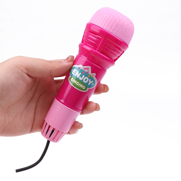 1 stk stor ekko mikrofon mikrofon stemmeskifter legetøjsgave fødselsdag