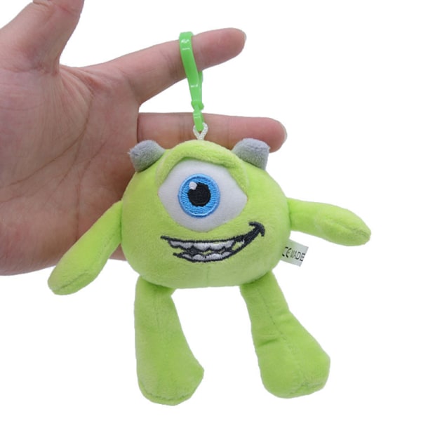 1kpl 10cm Monsters University pehmoavaimenperä Pehmeä täytetty nukke f Blue