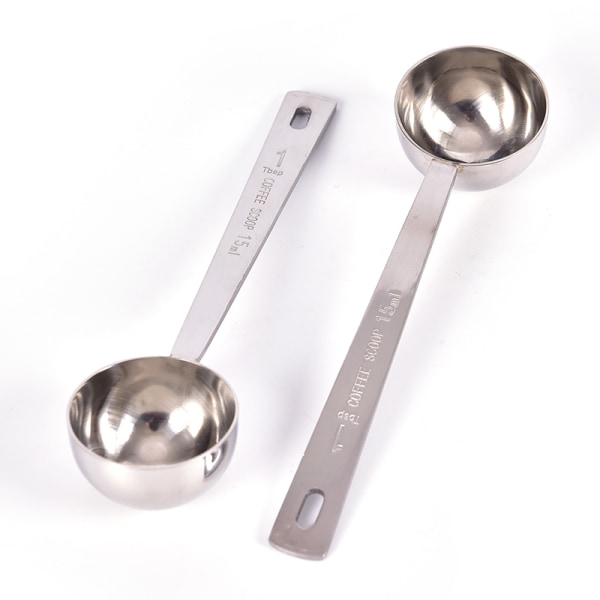 Kaffe Måleske Spiseske Rustfrit Stål Scoop Coffee