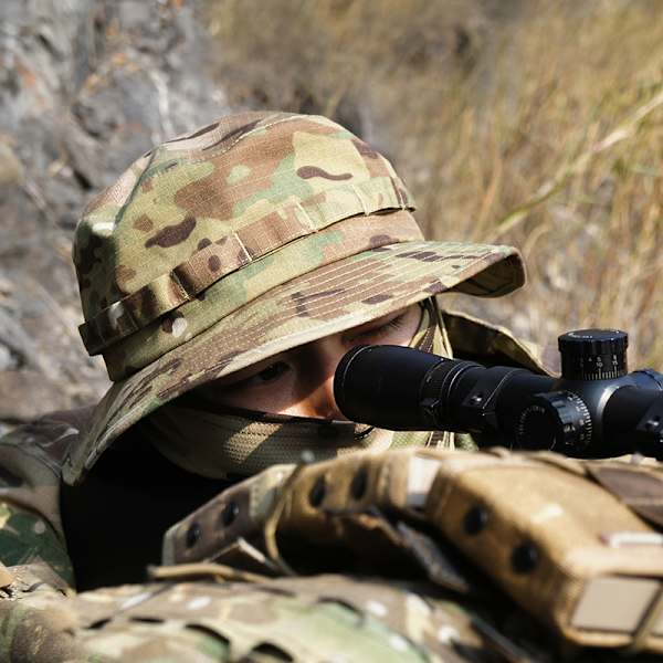 Boonie Hat Military Tactical Bucket Hats for Safari Menn Kvinner H D