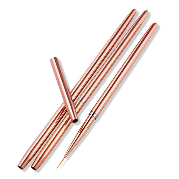 3 ST Nail Art Penna Dotting Målning Ritning UV Gel Liner