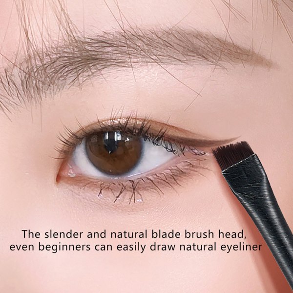 3 kpl Meikkisivellin Eye Brow Eyeliner Eye Brow Pencil Pen Brush Ma A1