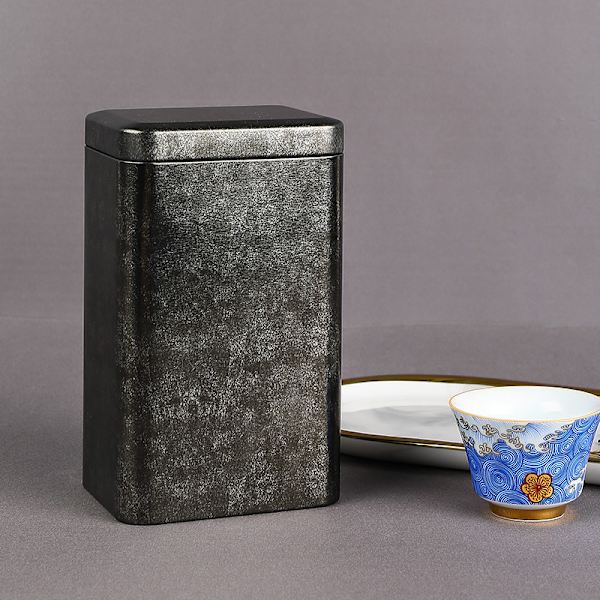 Metallinen Retro Square Tea CAN Säilytyskotelo case Packagi Red