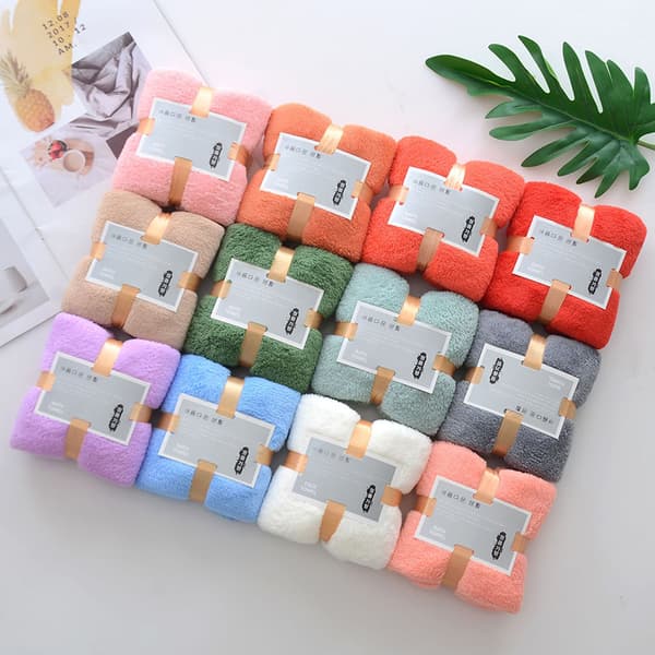 1/5 STK Badehåndklædesæt Superblødt Meget Absorberende Hurtigtørrende 2