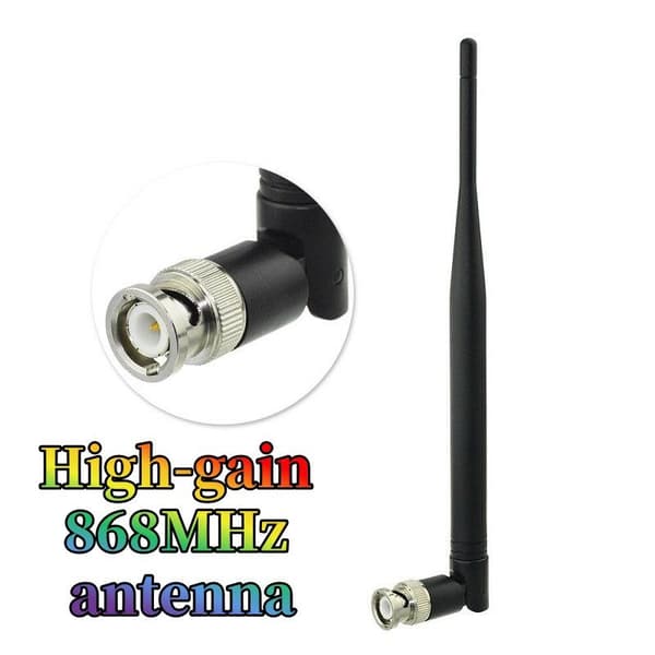 1/2 stk trådløs mikrofonmottakerantenne BNC hann UHF 868MHz 1PCS