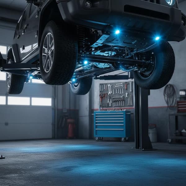 LED RGB Bil Rock Lys Atmosfære Underkropslampe Til Offroad Tr