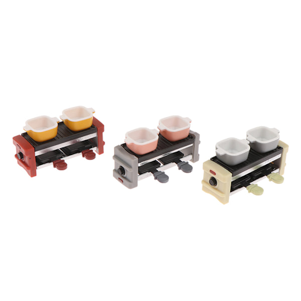 1:12 Dukkehus Mini Decoration Simulering Barbecue hine Model K Red