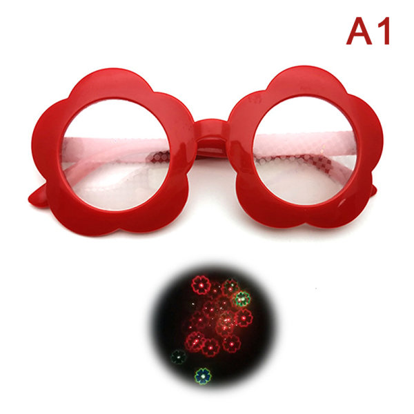 INS hjerteformede kjærlighetseffekter briller Se lysene endres T A1 53db |  A1 | Fyndiq