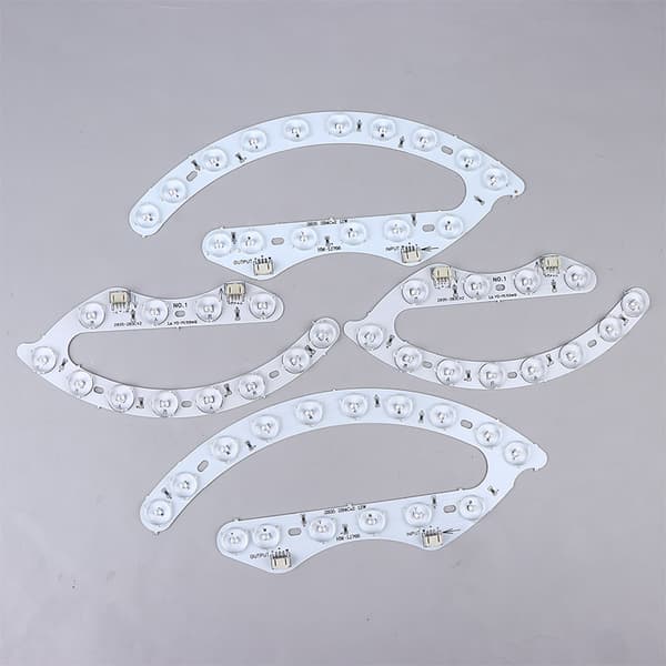 2/5 stk. LED-lyskilde eftermonteringslyspanel 9/12W med linse til 12W 2pcs