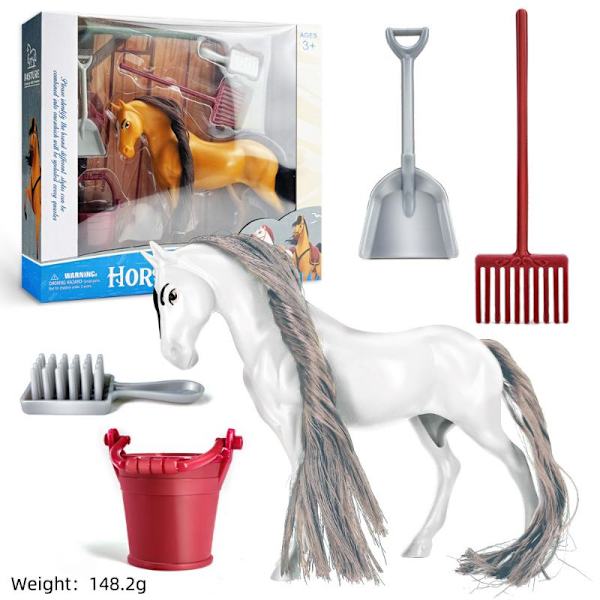 Ranch Häst Modell Leksaker Gray