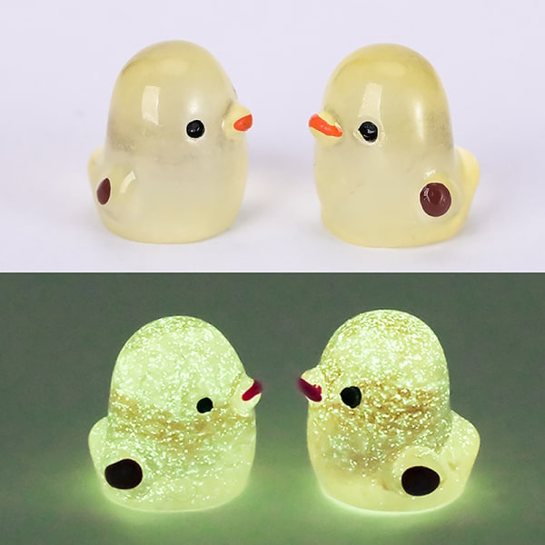 1/5 kpl Valoisia Chick Micro Ornaments Miniature Potted Decorati 5pcs