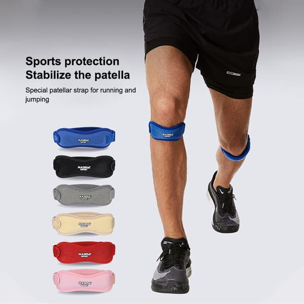 1 STK Patella Sene Knæstropper Pink 2pcs