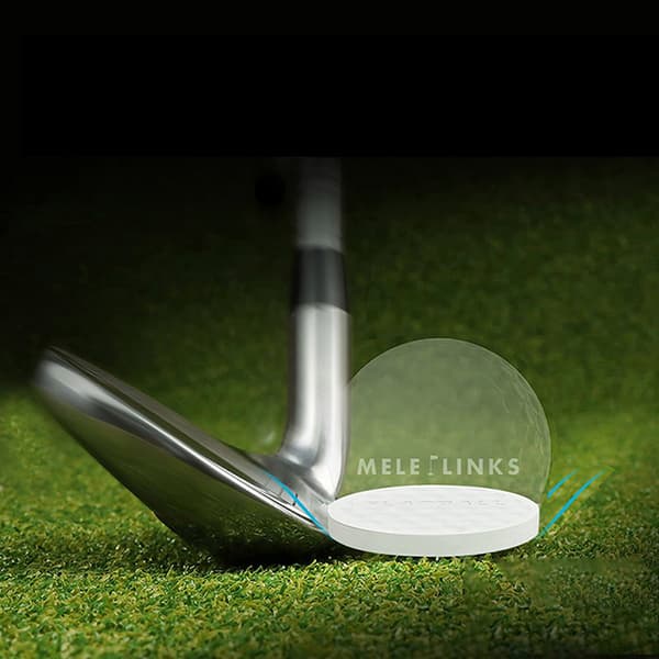 Golf Flat Ball Swing Practice Golfballer Bærbar Flat Golf Bal
