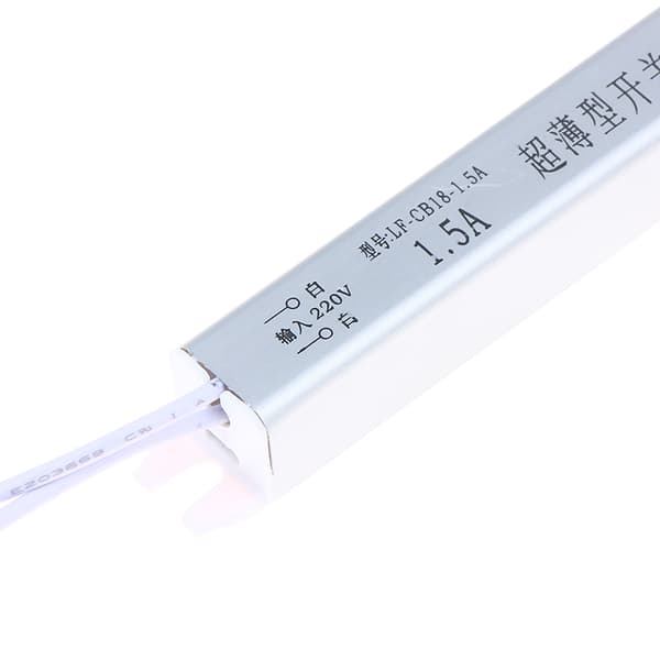 DC12V Tynn Vekselstrøm AC 220V LED Driver Strømforsyning Lys 36W
