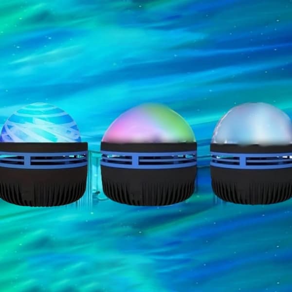 LED Aurora Borealis Natlys Stjerneklar Galakse Lysprojektor D A2 1PC