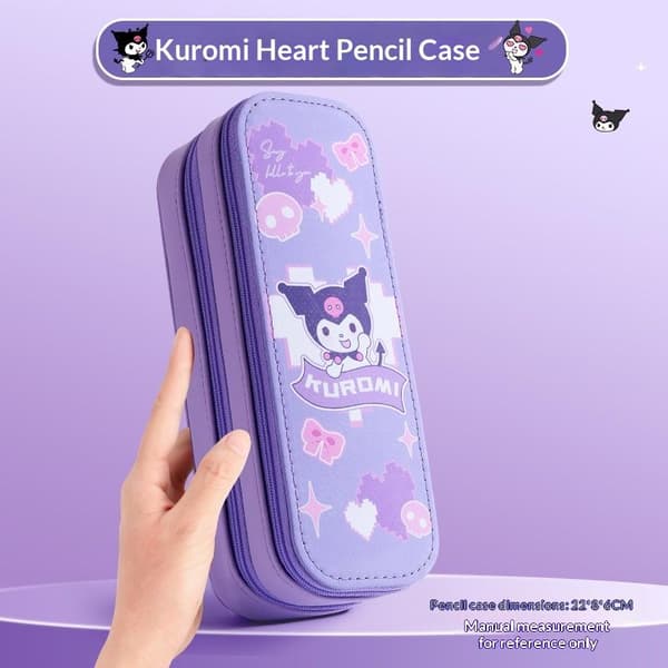Sanrio 3D Kuromi Cinnamoroll Tilava Kynäkotelo A5