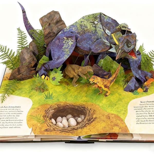 3D Encyclopedia Prehistorica s Marine Organism Folding Pop-Up B A1