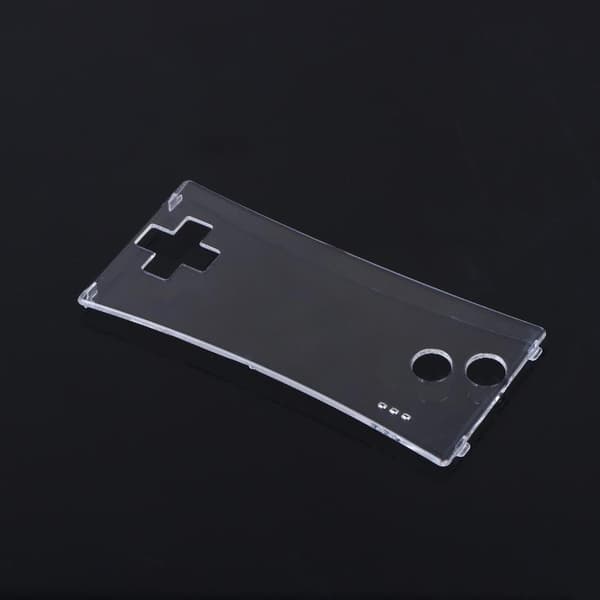 Til GameBoy Micro Transparent Klar Front Faceplate Cover Prote