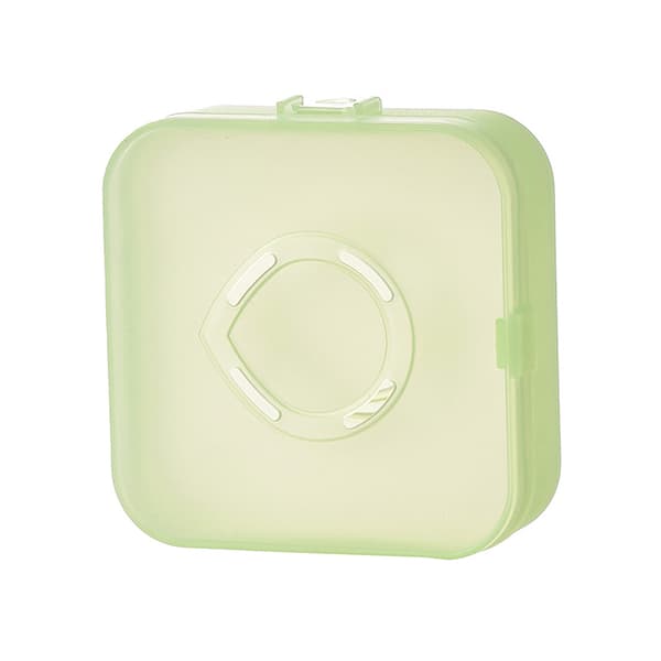 1st box Kosmetisk Puff Makeup Sponge Powder Puff Torkhållare Light green