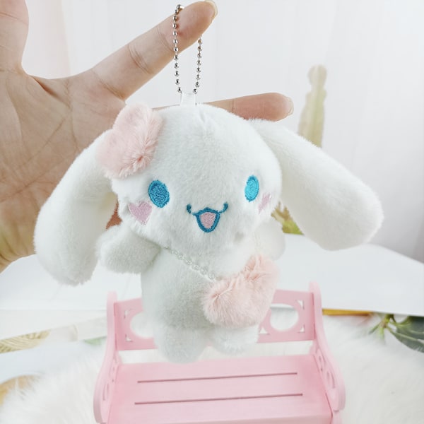 e Cinnamon Plush Keychain Kawai Cinnamon Plush Toy Keychain Car Blue