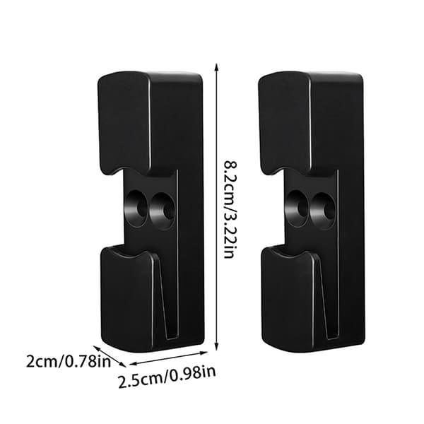 Fiskerulle Hållare Rullförvaring Väggmonterad Ställ Hållare Display 2Pcs A2