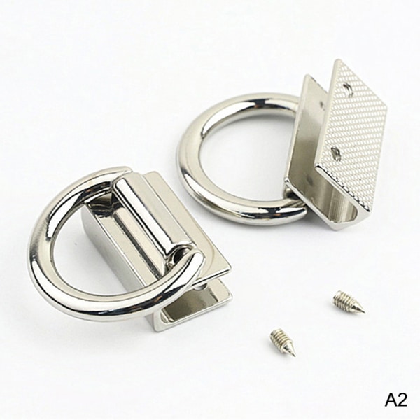 Metaltaske Side Edge Hang Buckle New Style Clip Clasp til DIY Le A2