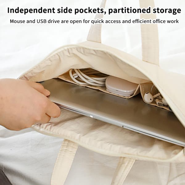 Bærbar taske til bog 11-15 tommer tablet sleeve-pose til iPad 8-1 A2