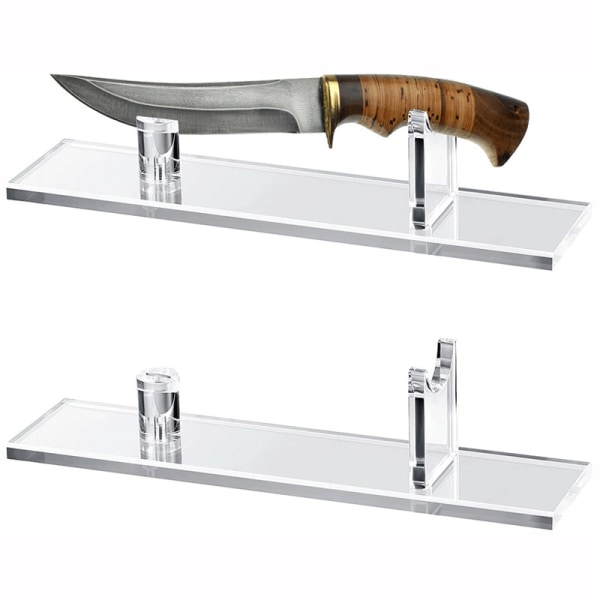 Knivar Display Hållare Knivar Display Med stödram Clear