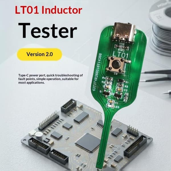 Elektromagnetisk Induktion Kapacitans Induktans Tester Hurtig T 1pc