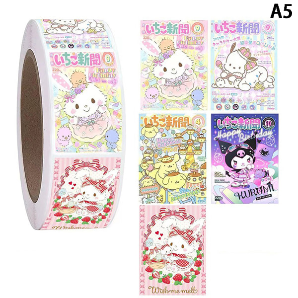 Sanrio Melody Big Ear Dog Kulomi Tarra Leivonta Pakkaustarra A5