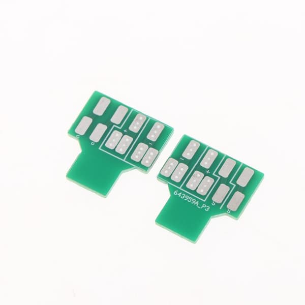 2 stk. MPX8 han/hun-adaptere med loddeplade til RC-fly connector board set