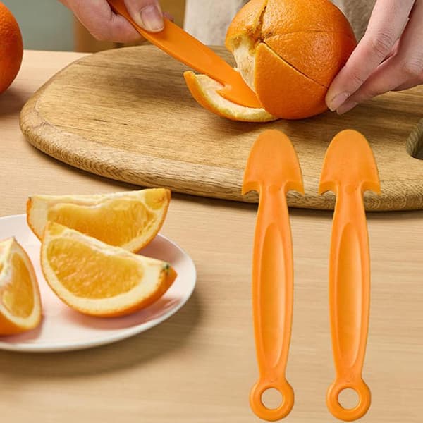 1/3/5 stk Multifunksjonell appelsinskreller Enkel sitronskreller Grapefrukt A5