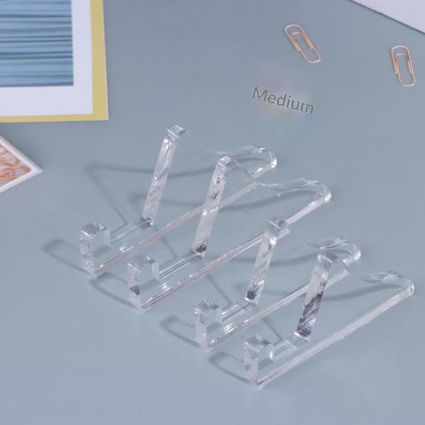 2 uppsättningar transparenta akrylfotoramställ small