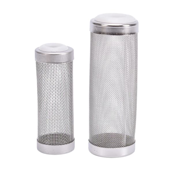 hållbart mesh i rostfritt stål akvariefilterskydd fisk 6.8cm