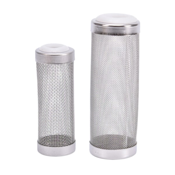 holdbart rustfritt stål filter mesh akvariefilter vakt fisk 6.8cm