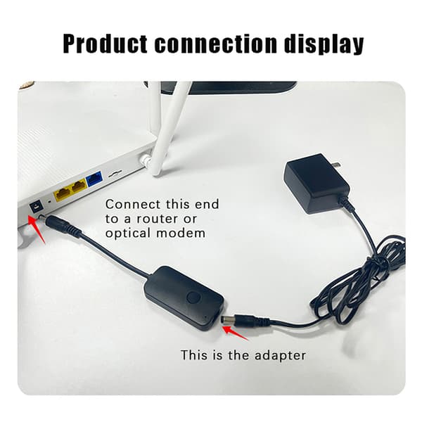 Router Genstart Kabel Automatisk Slukketimer Med Timer Justering 1PC