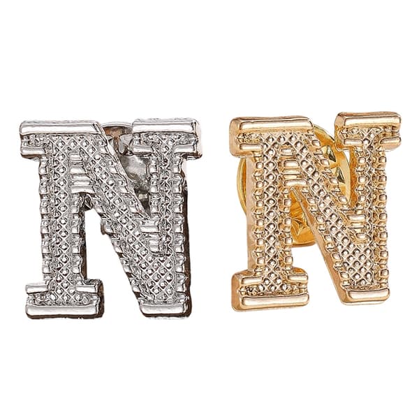 2 STK Nye Metall Initial A til Å Pin 26 Engelske Bokstavnåler Brosje L