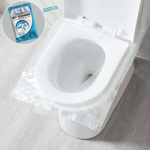 30stk Engangs Toalettsete Wc Mat Universal Toalettklistremerke Til 7001 |  Fyndiq