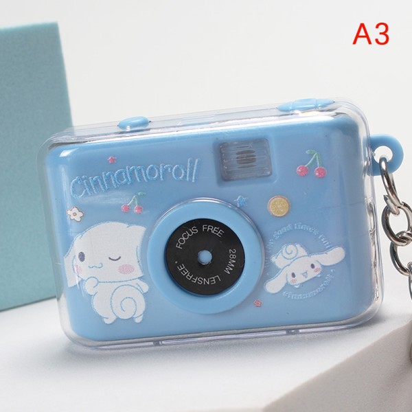 Sanrio Kuromi Melody Cinnamoroll Minikameran auton avaimenperä A3