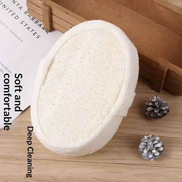 100% naturlig loofah-svamp badebombe eksfolierer død tørr hud til