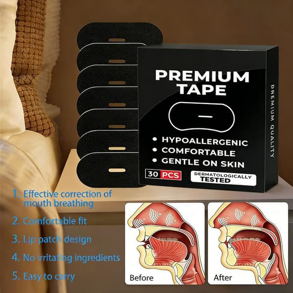 30 st Anti-snark mun tejp Sovande mun andning mun Pr 30PCS