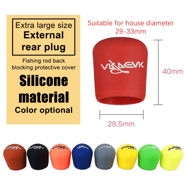 Aoqifeng Road Pole Protective Cover Fishing Gear Protective Co Color RandomD king-size