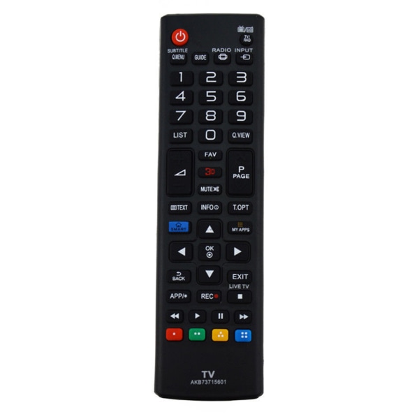 Ersättningsfjärrkontroll för LG AKB73715601 3D Smart TV