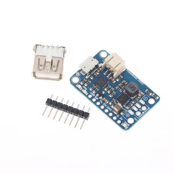 2465 Spot Modul Oppladbar 5V Lipo USB Boost Lader PowerBo